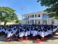 Xã Mỹ An (huyện Phù Mỹ): Tuyên truyền pháp luật cho học sinh
