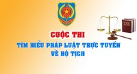 Phát động và hưởng ứng tham gia Cuộc thi Tìm hiểu pháp luật trực tuyến về hộ tịch