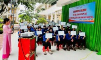 (Hoạt động PBGDPL cho học sinh là đoàn viên, thanh niên do Sở Tư pháp tổ chức)