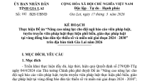 UBND tỉnh triển khai Đề án “Nâng cao năng lực cho đội ngũ báo cáo viên pháp luật, tuyên truyền viên pháp luật thực hiện phổ biến, giáo dục pháp luật tại vùng đồng bào dân tộc thiểu số và miền núi trên địa bàn tỉnh Gia Lai” năm 2026