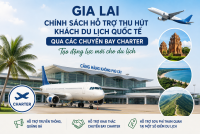 Dự thảo chính sách hỗ trợ thu hút khách du lịch quốc tế qua các chuyến bay quốc tế không thường lệ đến Cảng hàng không Phù Cát