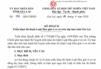 UBND tỉnh Gia Lai ban hành Kế hoạch triển khai thi hành Luật Hòa giải ở cơ sở