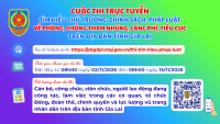 Gia Lai: Giới thiệu Thể lệ và Hướng dẫn truy cập tìm hiểu và đăng ký tham gia Cuộc thi trực tuyến tìm hiểu pháp luật về phòng, chống tham nhũng, lãng phí, tiêu cực trên địa bàn tỉnh năm 2026