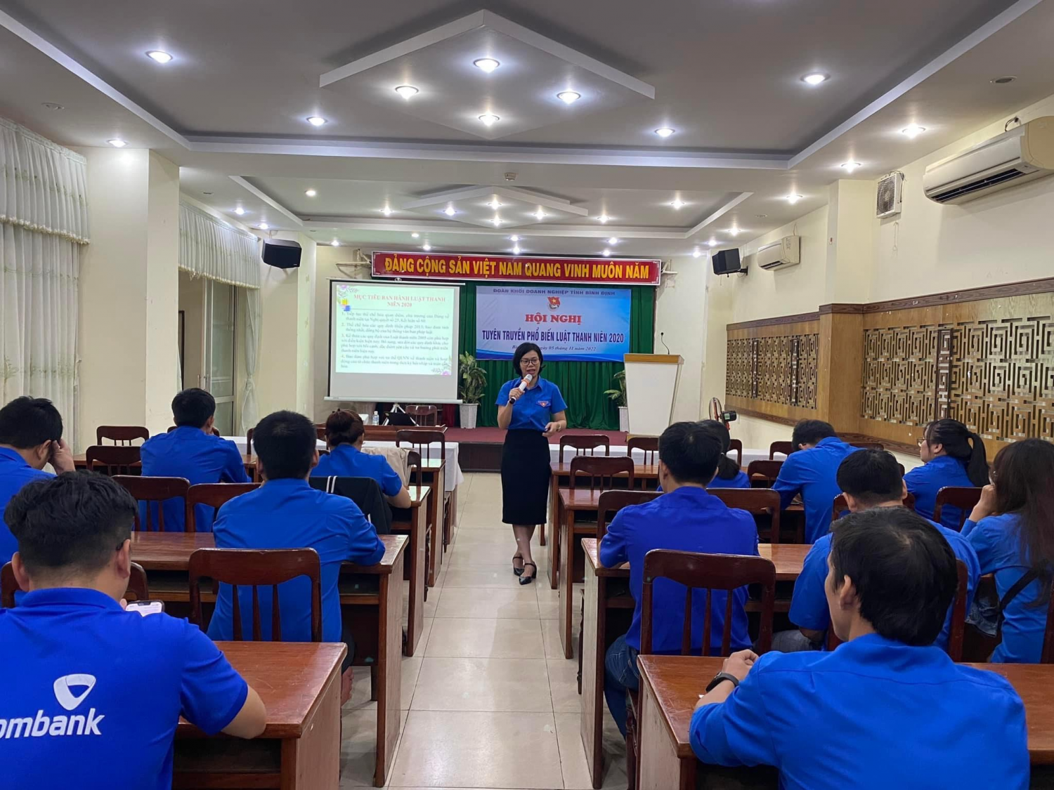 Đoàn Khối tổ chức Hội nghị tuyên truyền Luật Thanh niên năm 2020