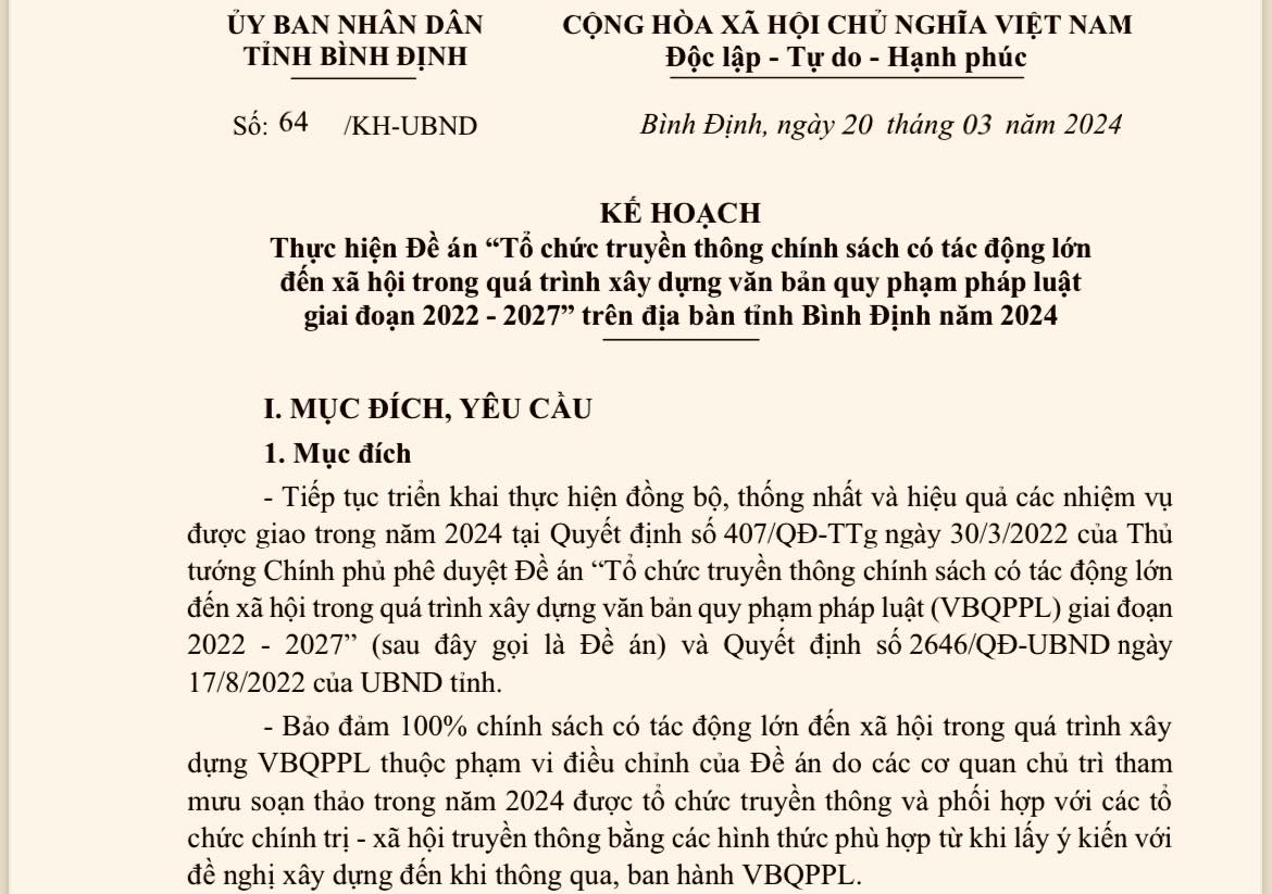 Truyền thông chính sách có tác động lớn đến xã hội trong quá trình xây dựng văn bản quy phạm pháp luật